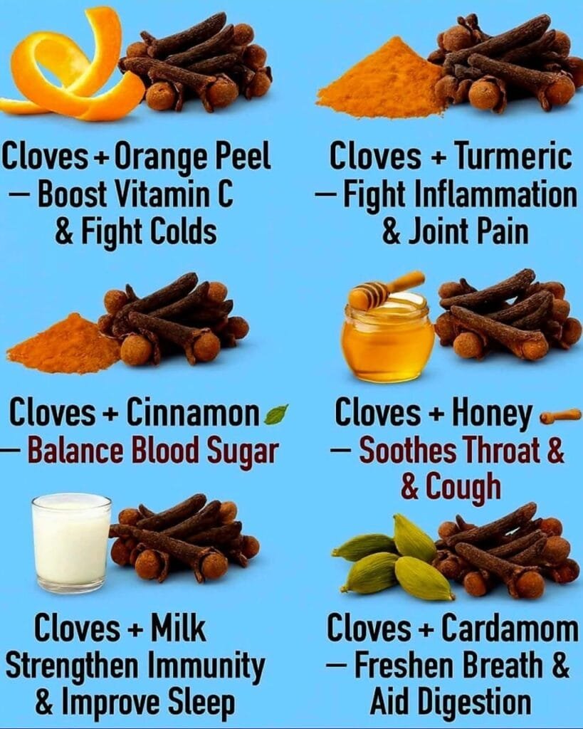 Powerful Clove Combinations and Their Natural Health Benefits 1 Powerful Clove Combinations and Their Natural Health Benefits