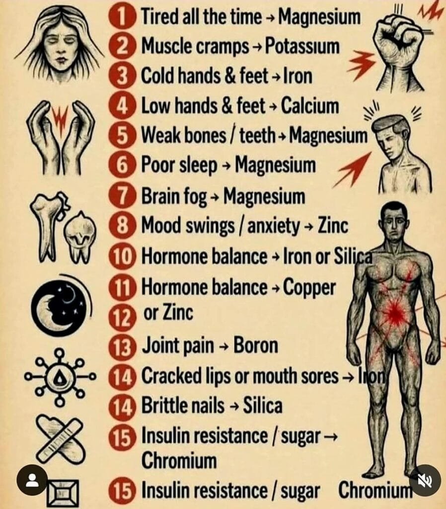 Mineral Deficiencies: Symptoms, Truths, and Myths Explained 1 Mineral Deficiencies: Symptoms, Truths, and Myths Explained