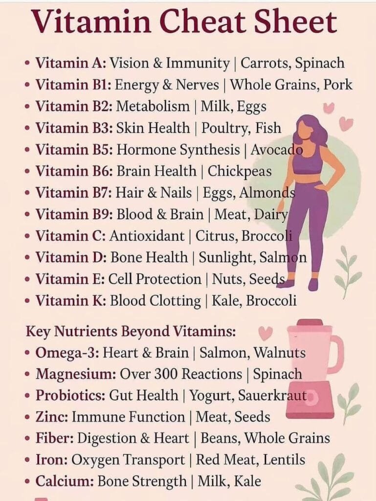 The Complete Guide to Vitamins and Essential Nutrients