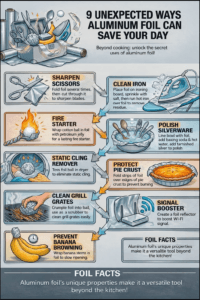 9 Unexpected Ways Aluminum Foil Can Save Your Day 2 FOR YOUR HEALTH