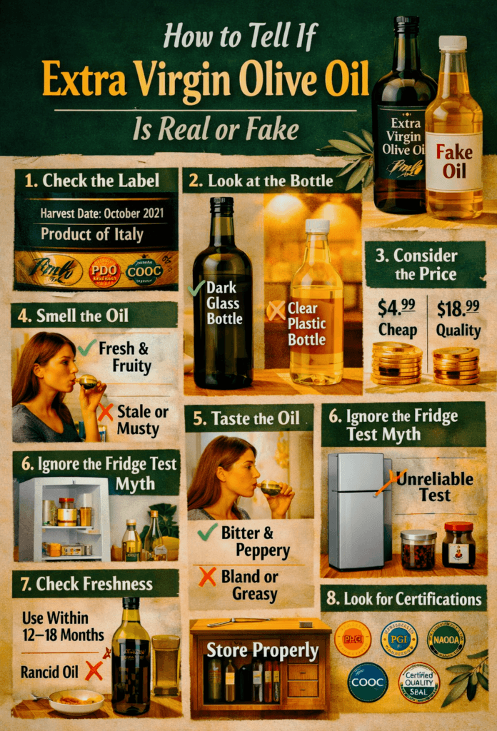 How to Tell If Extra Virgin Olive Oil Is Real 1 How to Tell If Extra Virgin Olive Oil Is Real