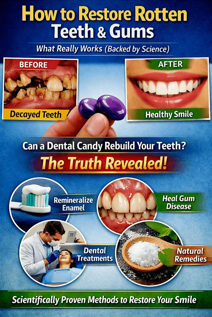 How to Restore Rotten Teeth & Gums: What Really Works (Backed by Science) 1 How to Restore Rotten Teeth & Gums: What Really Works (Backed by Science)