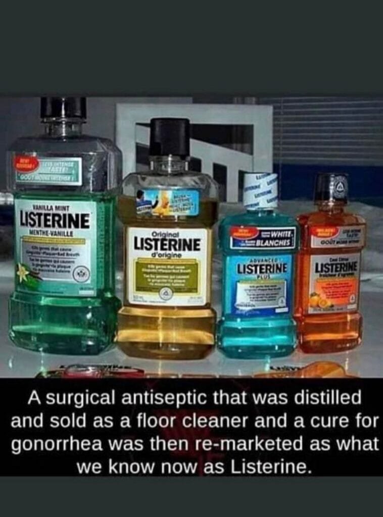 If you’re using this, you’re washing your mouth with a floor cleaner.