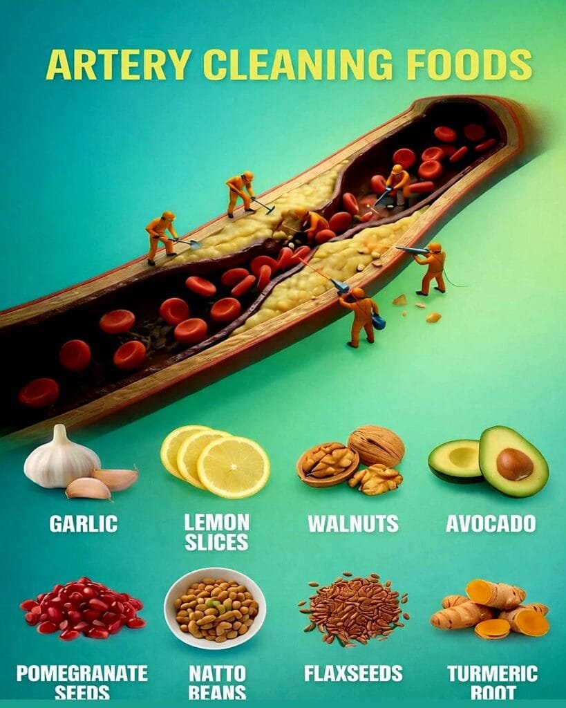 Artery Cleaning Foods | What Actually Helps Reduce Plaque Naturally