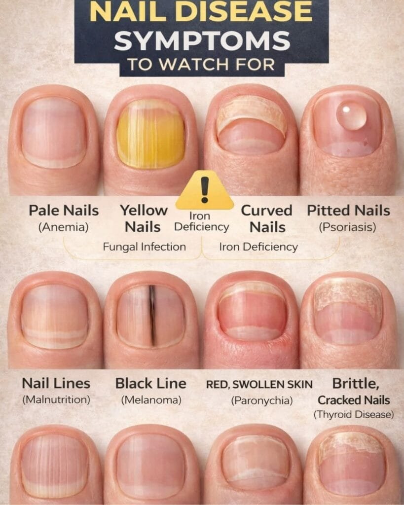 Nail Disease Symptoms to Watch For