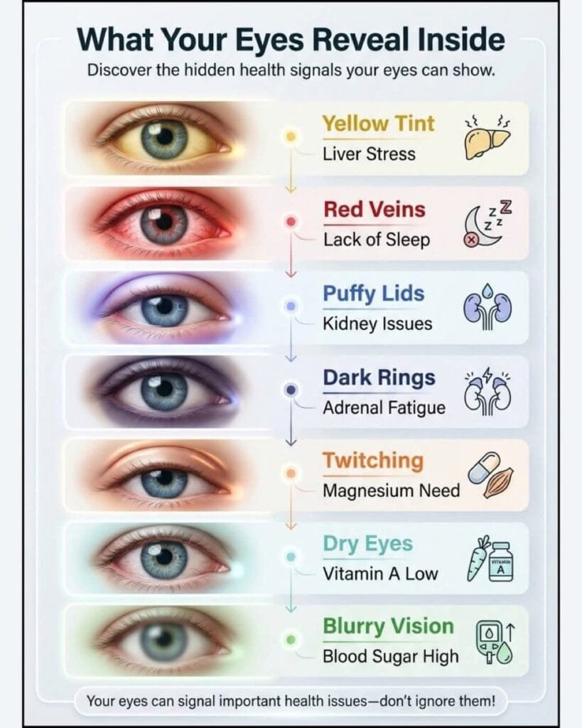 What Your Eyes Reveal About Your Health: Signs You Shouldn’t Ignore