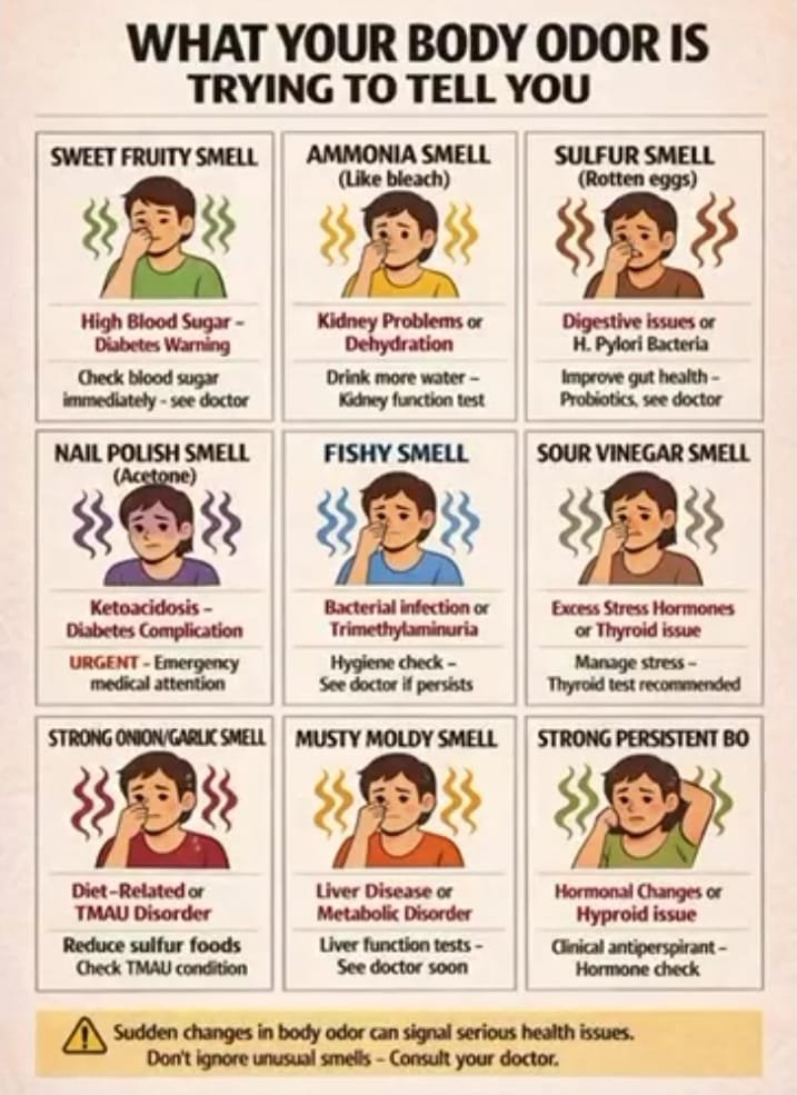 What Your Body Odor Is Trying to Tell You: Hidden Health Signals