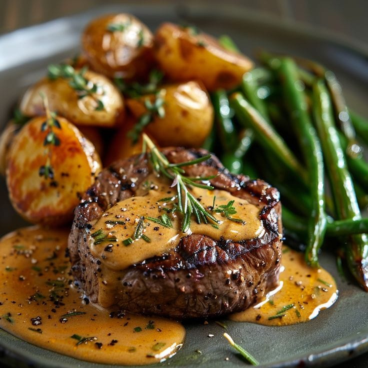 Pork-tenderloin-with-mustard-An-easy-and-delicious