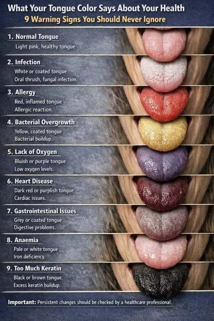 What Your Tongue Color Says About Your Health