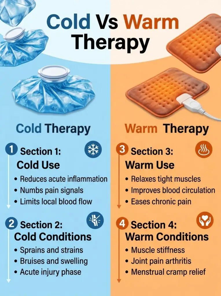 Cold And Warm Therapies The Simple Healing Method Your Body Understands