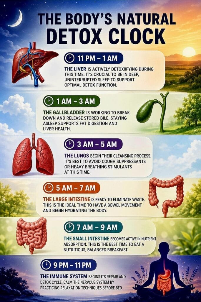 The Body’s Natural Detox Rhythm