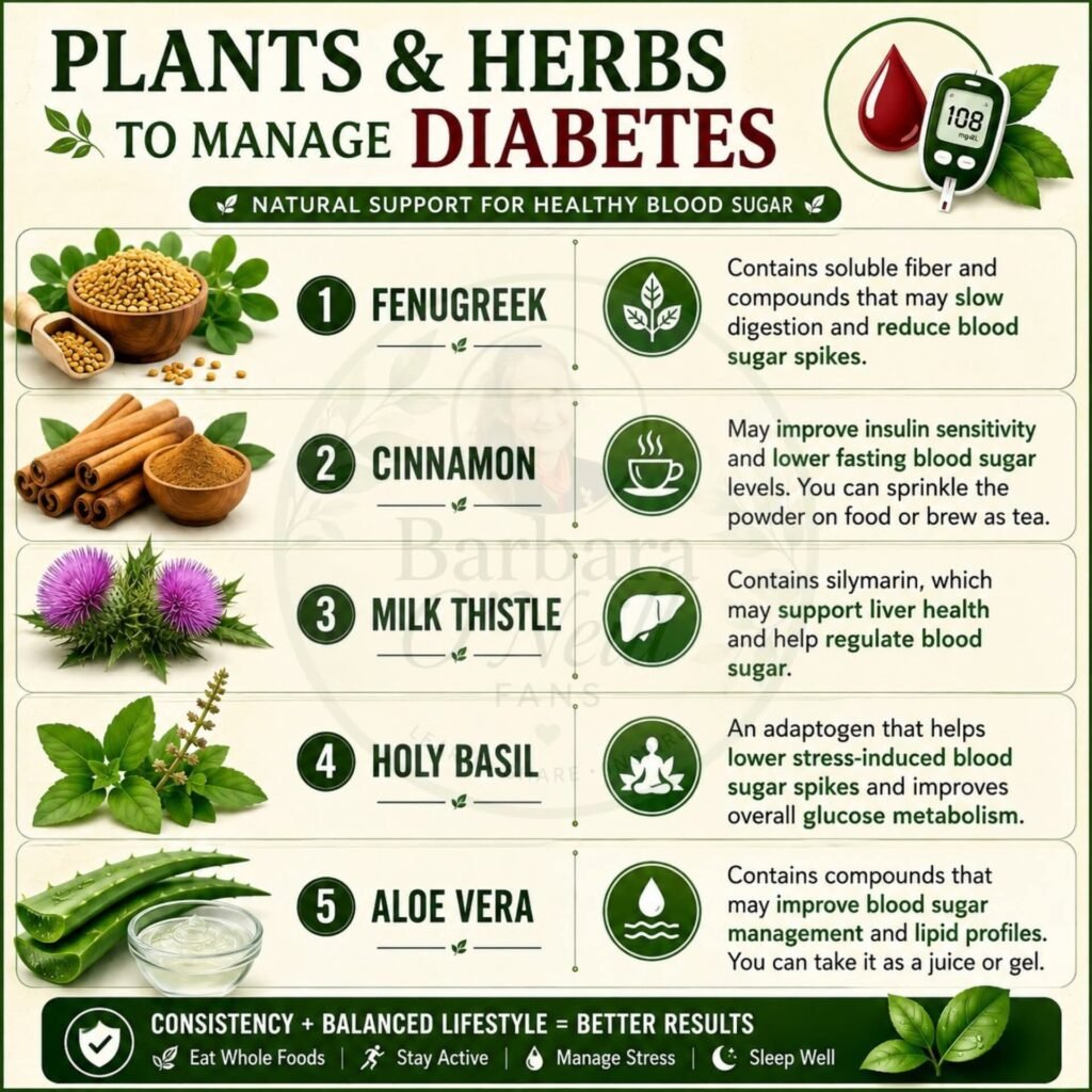 5 Blood Sugar Herbs