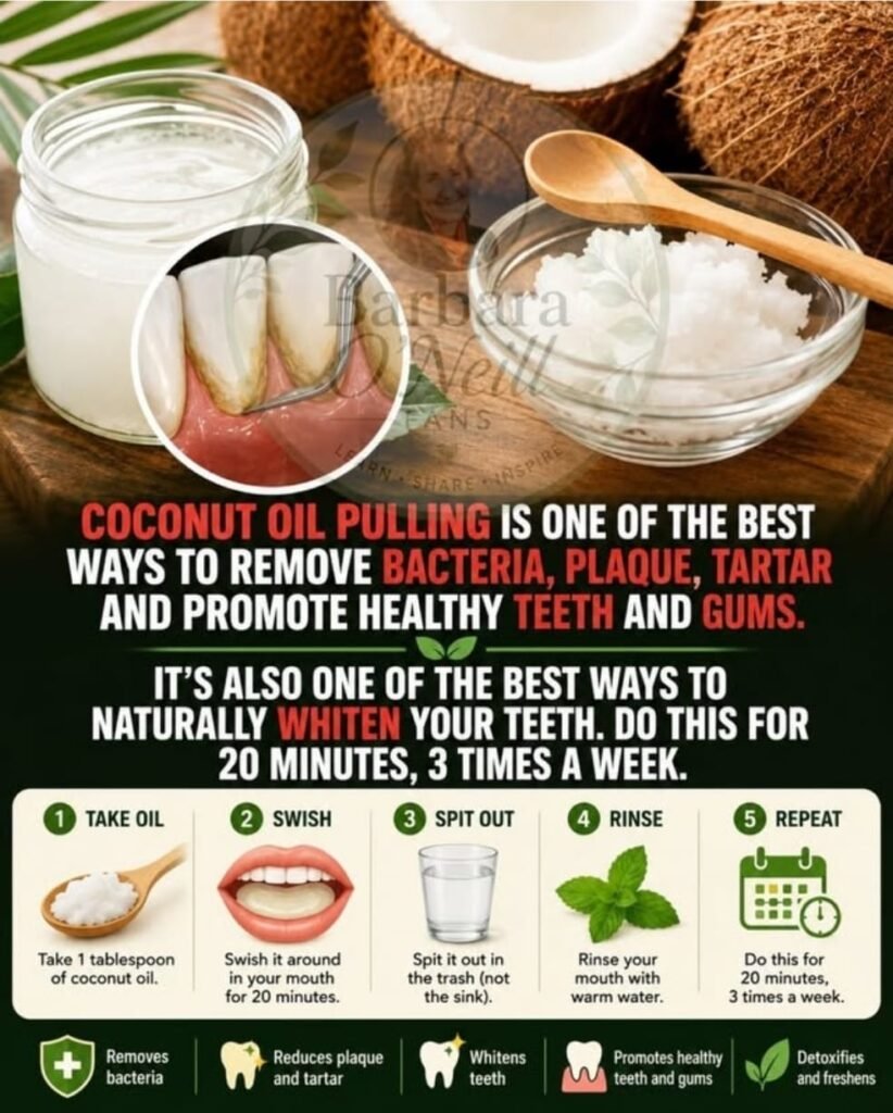 Coconut Oil Pulling 1 Coconut Oil Pulling