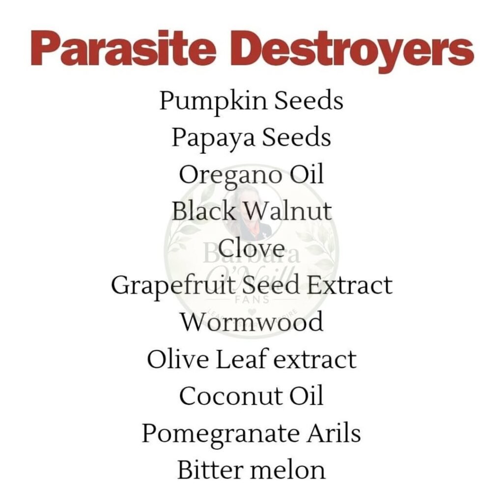 Natural Parasite Destroyers