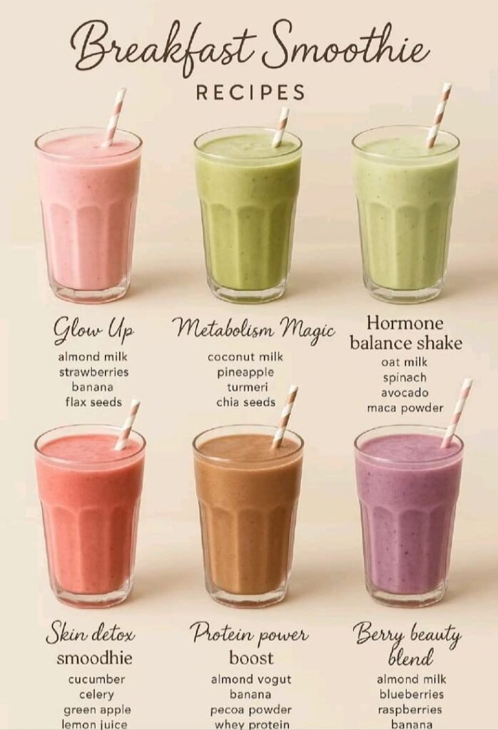 Breakfast Smoothie Recipes