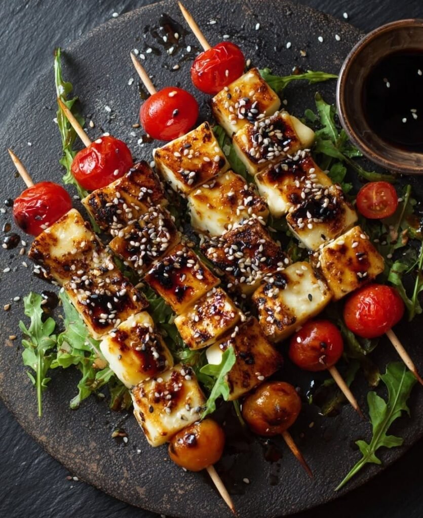 “Golden Halloumi Bites