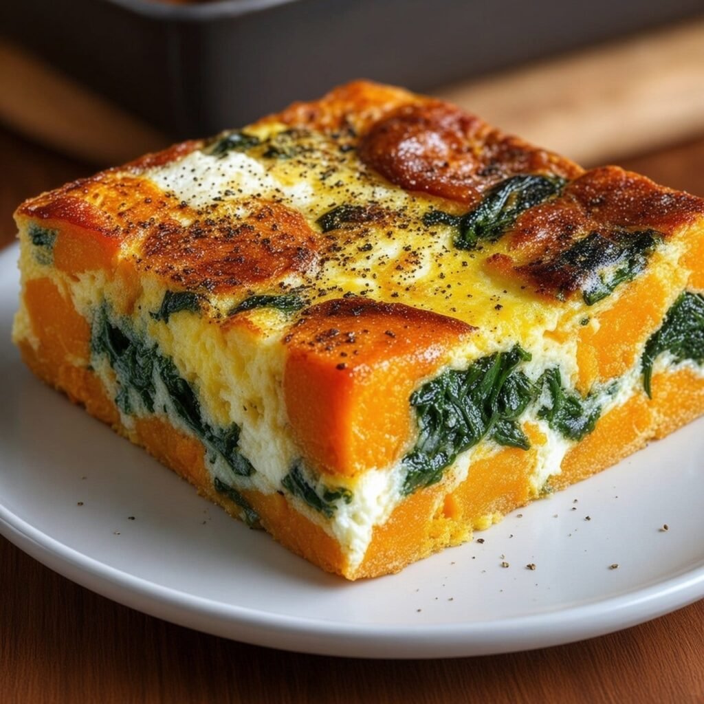 Sweet-Potato-Spinach-Breakfast-Bake